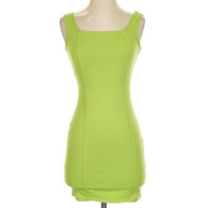 Lime Green Sleeveless Dress